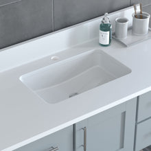 Load image into Gallery viewer, USA Patriot 48 Inch Grey Bathroom Vanity - White Counter - P48G-WHITE