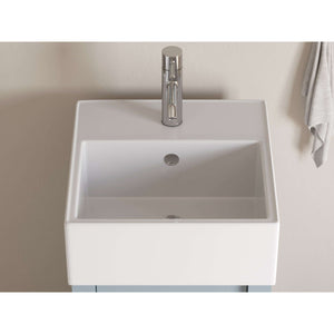 18 Inch Grey Wood and Porcelain Vessel Sink Vanity Set - 8137G