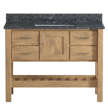 Load image into Gallery viewer, USA Patriot 48 Inch Oak Bathroom Vanity - Starry Counter - P48-STARRY